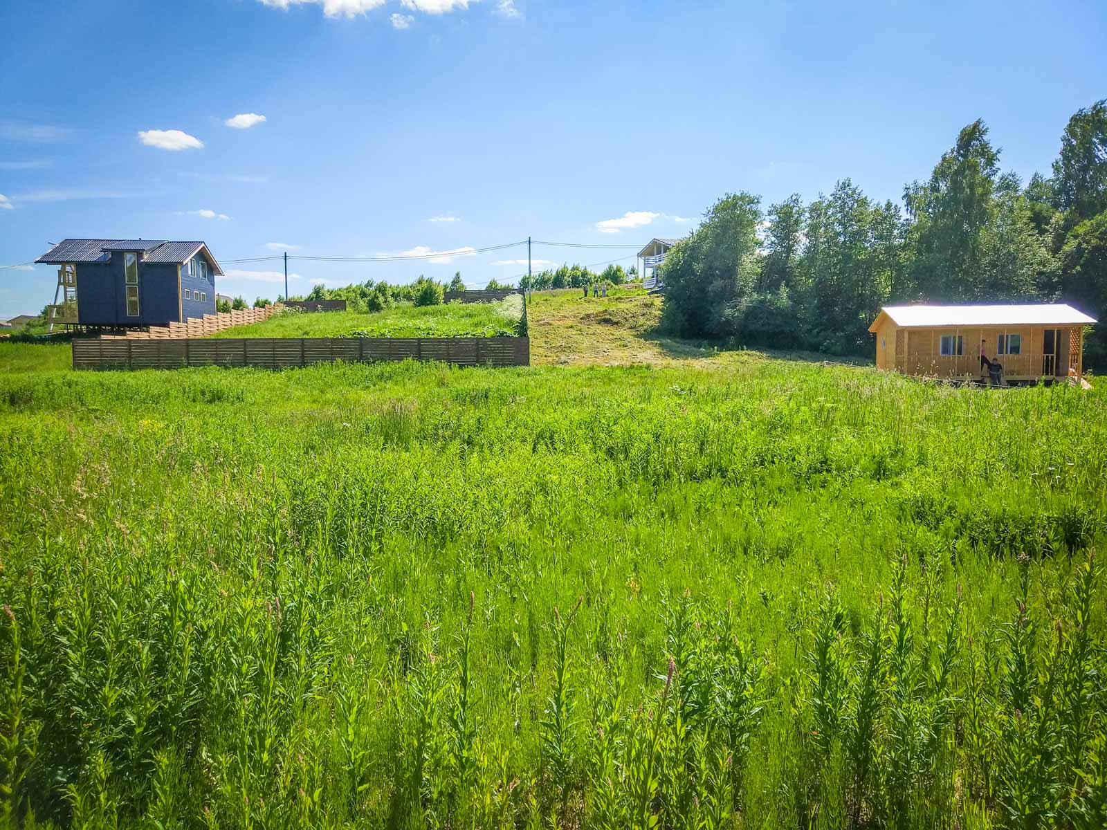 коттеджи и земельные участки в поселке Речная долина, Дмитров, в 2018 году - 54