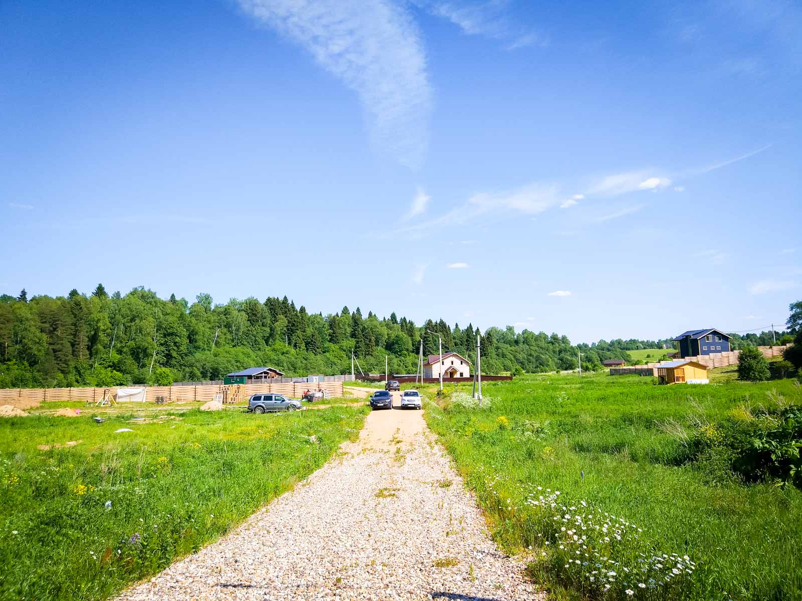 коттеджи и земельные участки в поселке Речная долина, Дмитров, в 2018 году - 60