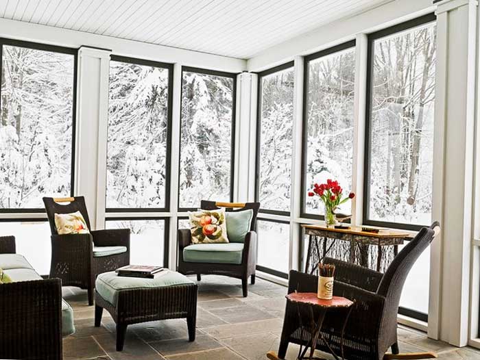 Как впустить в дом больше солнечного света зимой?